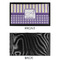 Purple Gingham & Stripe Bar Mat - Small - APPROVAL