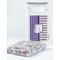 Purple Gingham & Stripe Jigsaw Puzzle 1014 Piece - Box