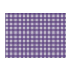 Purple Gingham & Stripe Large Tissue Papers Sheets - Heavyweight