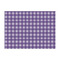 Purple Gingham & Stripe Tissue Paper - Heavyweight - Large - Front