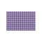 Purple Gingham & Stripe Tissue Paper - Lightweight - Small - Front