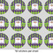 Astronaut, Aliens & Argyle 1" Multipurpose Round Labels - Sheet