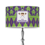 Astronaut, Aliens & Argyle 12" Drum Lamp Shade - Poly-film (Personalized)