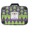 Astronaut, Aliens & Argyle 18" Laptop Briefcase - FRONT