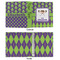 Astronaut, Aliens & Argyle 3 Ring Binders - Full Wrap - 1" - APPROVAL