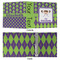 Astronaut, Aliens & Argyle 3 Ring Binders - Full Wrap - 2" - APPROVAL