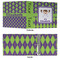 Astronaut, Aliens & Argyle 3 Ring Binders - Full Wrap - 3" - APPROVAL