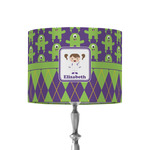 Astronaut, Aliens & Argyle 8" Drum Lamp Shade - Fabric (Personalized)