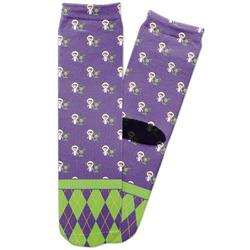 Astronaut, Aliens & Argyle Adult Crew Socks