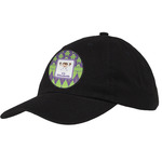 Astronaut, Aliens & Argyle Baseball Cap - Black (Personalized)