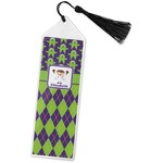 Astronaut, Aliens & Argyle Book Mark w/Tassel (Personalized)