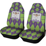 Astronaut, Aliens & Argyle Car Seat Covers (Set of Two) (Personalized)