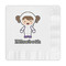 Astronaut, Aliens & Argyle Embossed Decorative Napkins (Personalized)