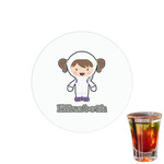 Astronaut, Aliens & Argyle Printed Drink Topper - 1.5" (Personalized)