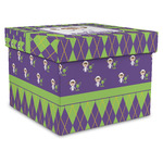 Astronaut, Aliens & Argyle Gift Box with Lid - Canvas Wrapped - XX-Large (Personalized)