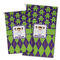 Astronaut, Aliens & Argyle Golf Towel - PARENT (small and large)