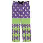 Astronaut, Aliens & Argyle Mens Pajama Pants - M