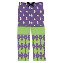 Astronaut, Aliens & Argyle Mens Pajama Pants - S