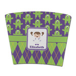 Astronaut, Aliens & Argyle Party Cup Sleeve - without bottom (Personalized)