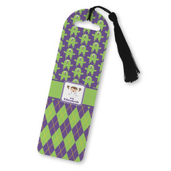 Astronaut, Aliens & Argyle Plastic Bookmark (Personalized)