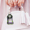 Astronaut, Aliens & Argyle Sanitizer Holder Keychain - Small (LIFESTYLE)