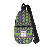 Astronaut, Aliens & Argyle Sling Bag (Personalized)