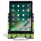 Astronaut, Aliens & Argyle Stylized Tablet Stand - Front with ipad