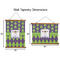 Astronaut, Aliens & Argyle Wall Hanging Tapestries - Parent/Sizing