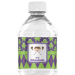 Astronaut, Aliens & Argyle Water Bottle Labels - Custom Sized (Personalized)