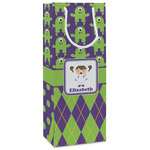 Astronaut, Aliens & Argyle Wine Gift Bags - Matte (Personalized)