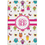 Girly Monsters Poster - Matte - 24x36 (Personalized)