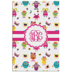 Girly Monsters Poster - Matte - 24x36 (Personalized)