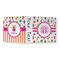 Girly Monsters 3 Ring Binders - Full Wrap - 3" - OPEN OUTSIDE