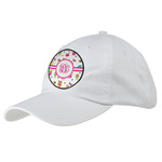 Girly Monsters Baseball Cap - White (Personalized)