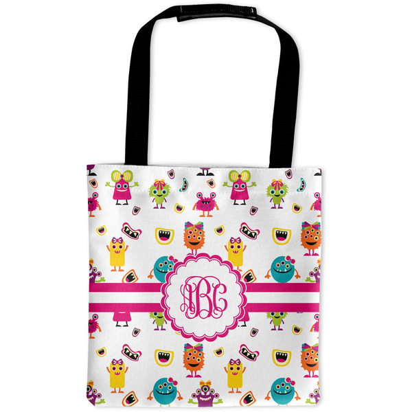 Custom Girly Monsters Auto Back Seat Organizer Bag (Personalized)