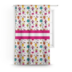 Girly Monsters Curtain - 50"x84" Panel