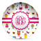 Girly Monsters DecoPlate Oven and Microwave Safe Plate - Main