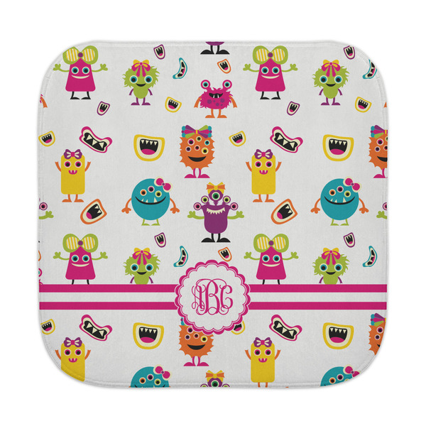 Custom Girly Monsters Face Towel (Personalized)