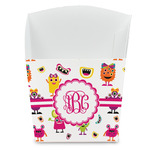 Girly Monsters French Fry Favor Boxes (Personalized)