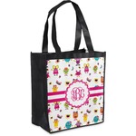 Girly Monsters Grocery Bag (Personalized)