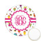 Girly Monsters Icing Circle - Small - Front