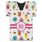 Girly Monsters Jersey Bottle Cooler - FRONT (flat)