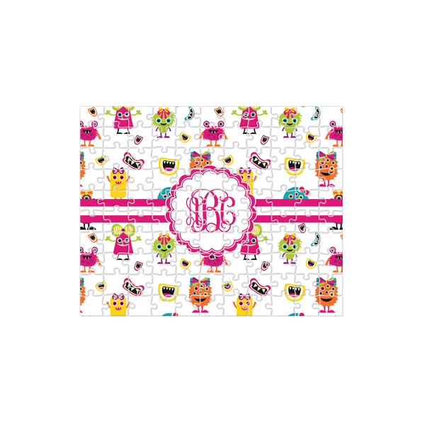 Custom Girly Monsters 110 pc Jigsaw Puzzle (Personalized)