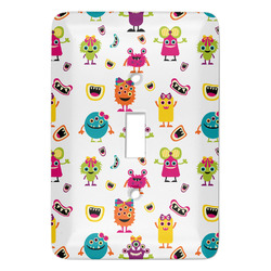 Girly Monsters Light Switch Cover