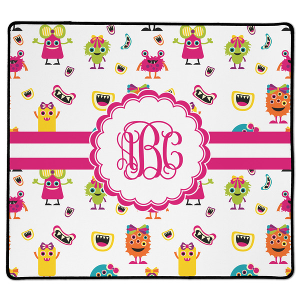 Custom Girly Monsters XL Gaming Mouse Pad - 18" x 16" (Personalized)