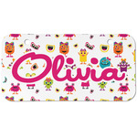 Girly Monsters Mini/Bicycle License Plate (2 Holes) (Personalized)