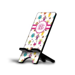 Girly Monsters Cell Phone Stand (Large) (Personalized)