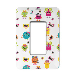 Girly Monsters Rocker Style Light Switch Cover - Single Switch