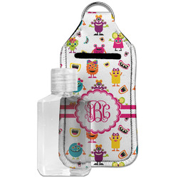 Girly Monsters Hand Sanitizer & Keychain Holder - Large (Personalized)