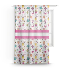 Girly Monsters Sheer Curtain - 50"x84"